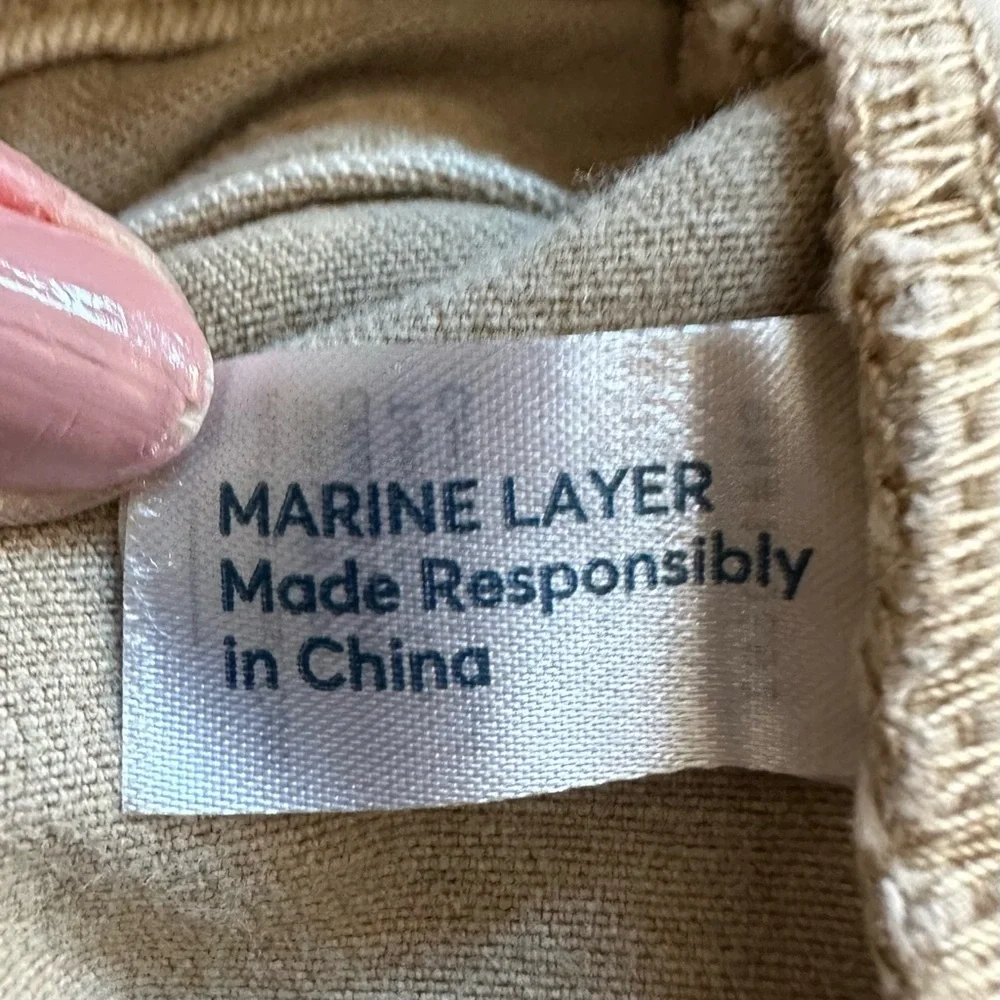 Men’s Marine Layer Slim Straight Jeans Size 34 x 32